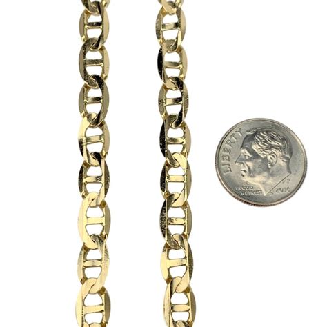 gucci marinor 14kt gold 18 chain